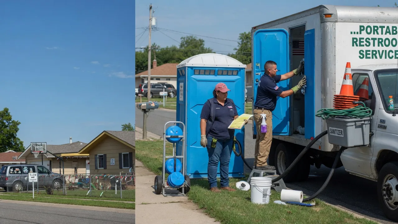 Portable Toilet Rental in Okawville, IL near me